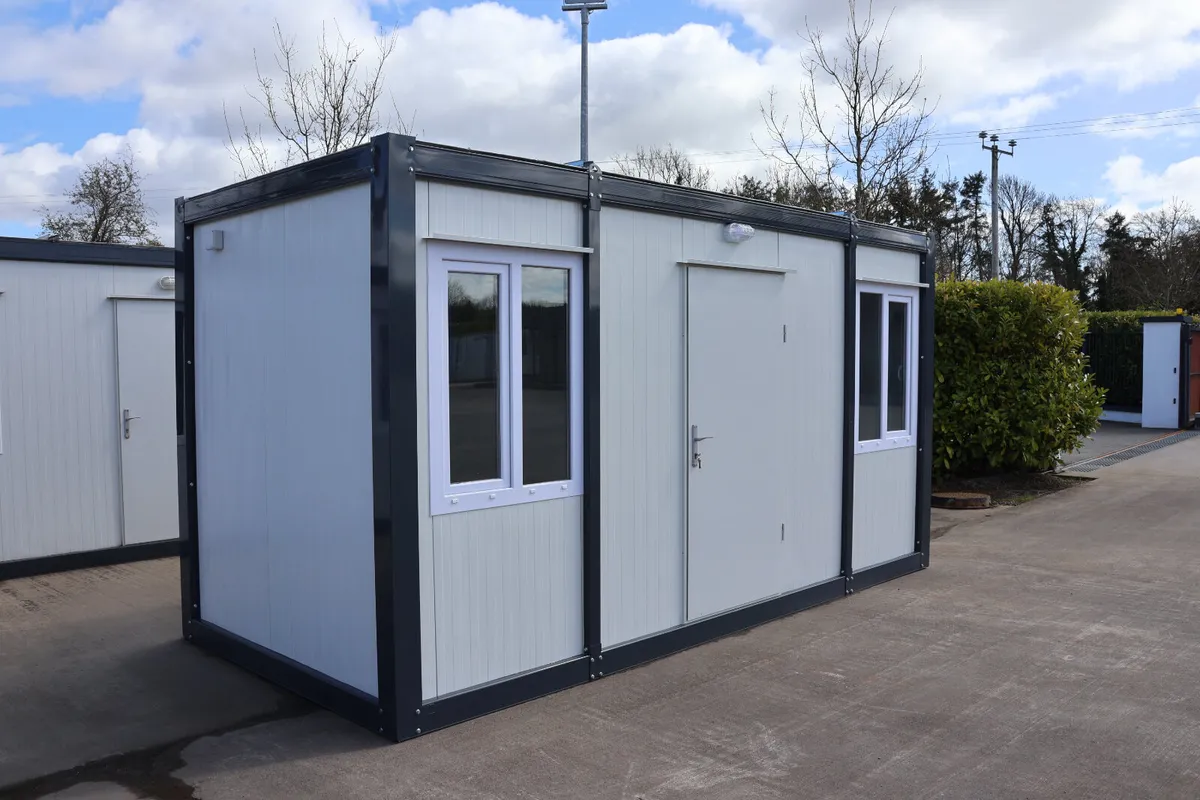 5mx2.3m Portable Office Cabin/Site Office–Wired - Image 1