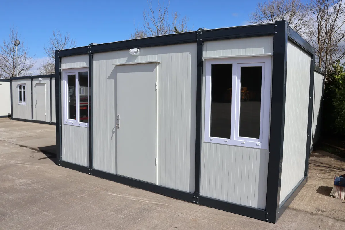 5mx2.3m Portable Office Cabin/Site Office–Wired - Image 3