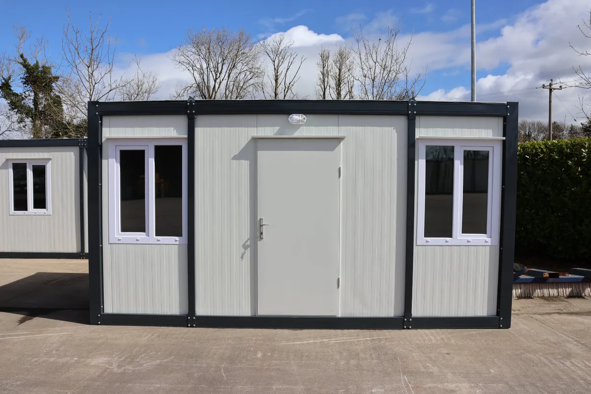 5mx2.3m Portable Office Cabin/Site Office–Wired - Image 4