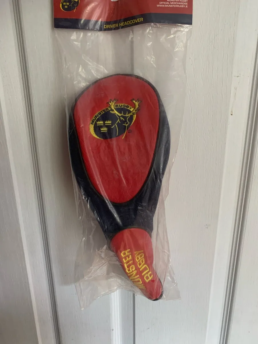 Munster rugby golf driver head cover - Image 1