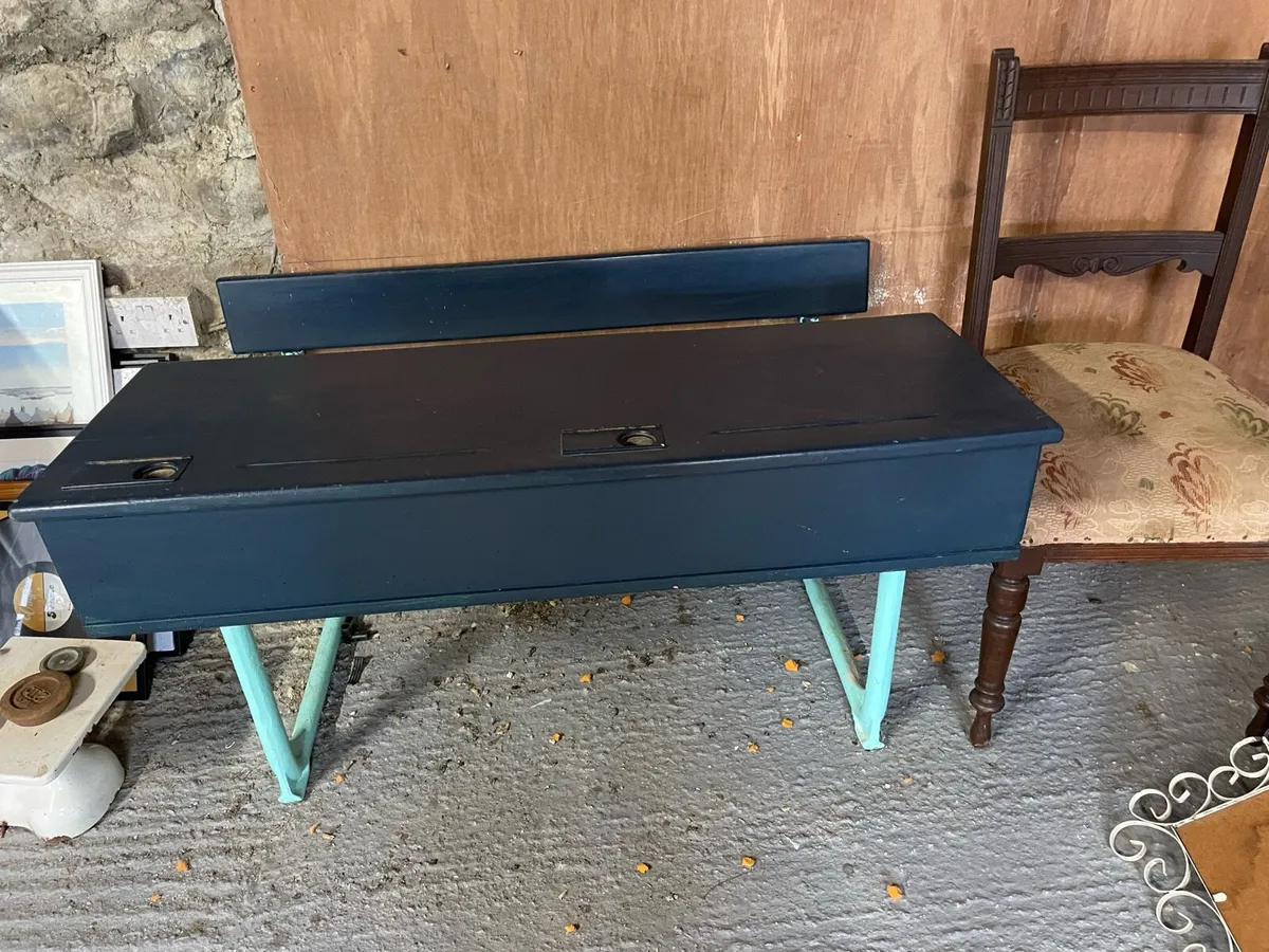Vintage School Desk - Image 1