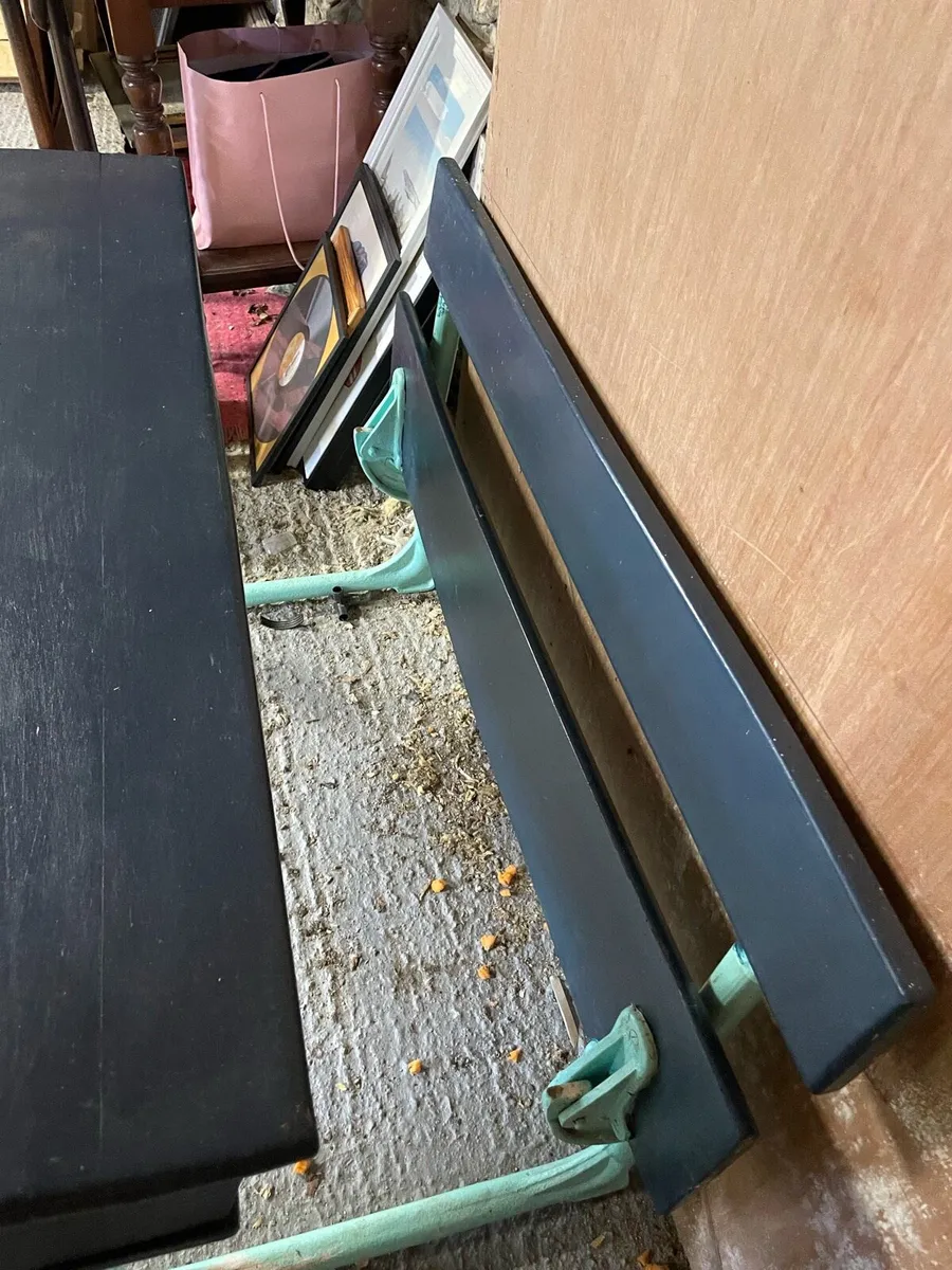 Vintage School Desk - Image 3