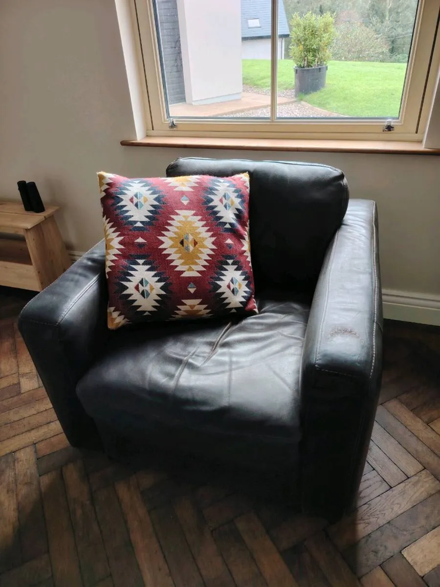 Leather Armchair. Free!!! - Image 1