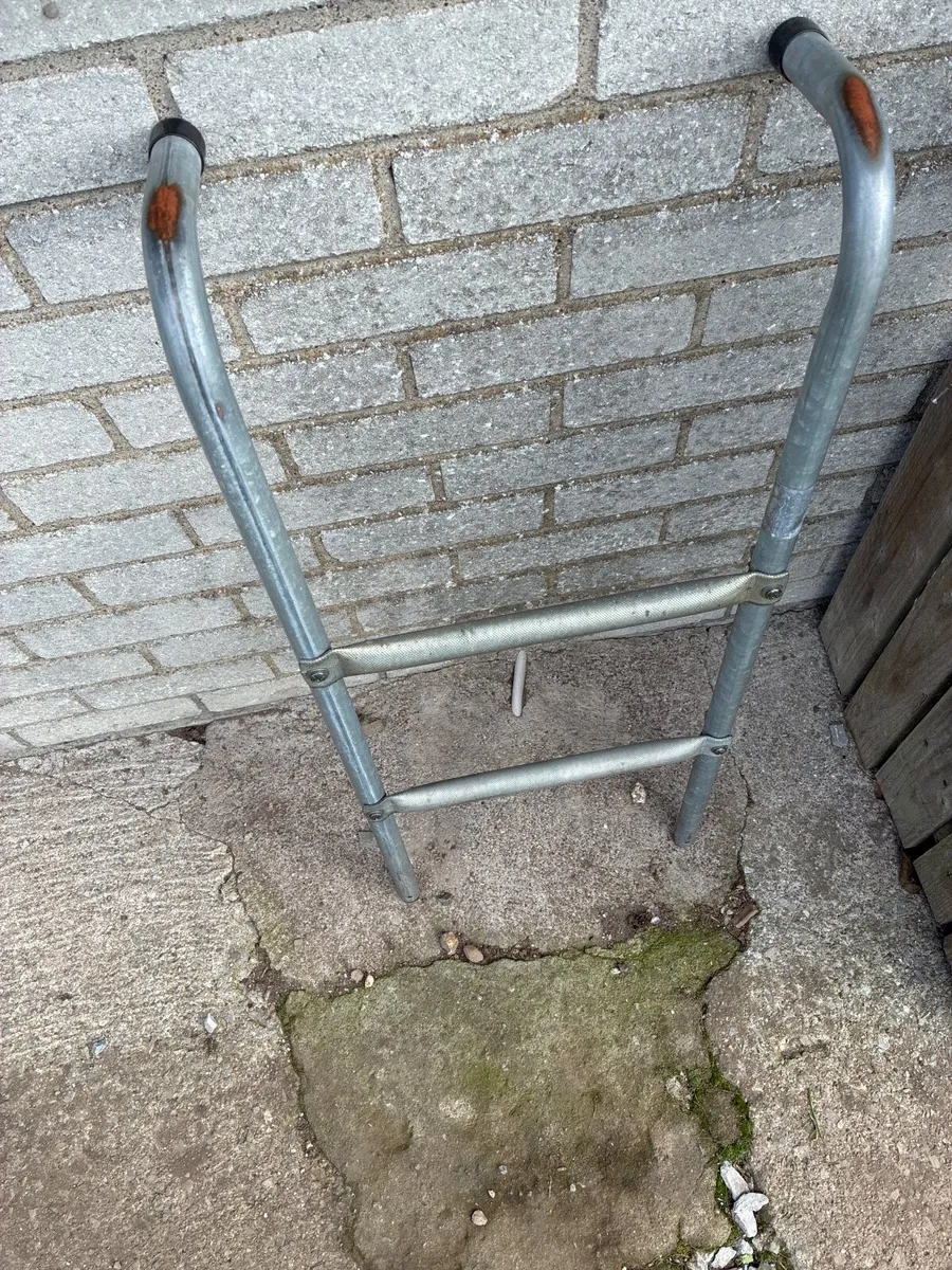 Trampoline ladder