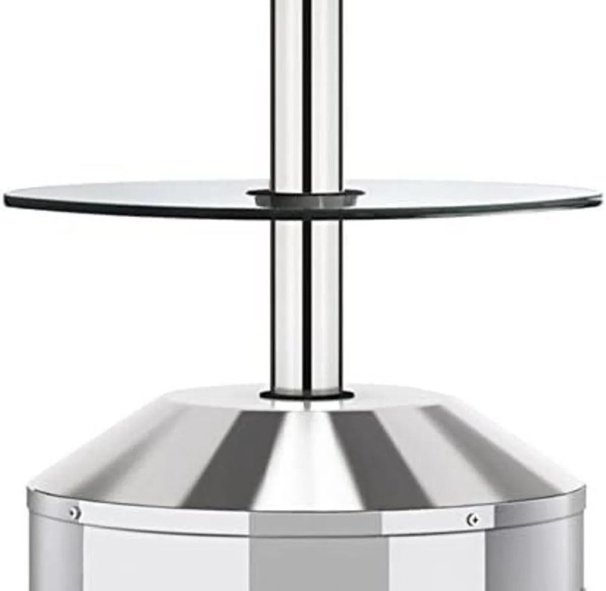 46,000 BTU Propane Patio Heater with Wheels - Image 4