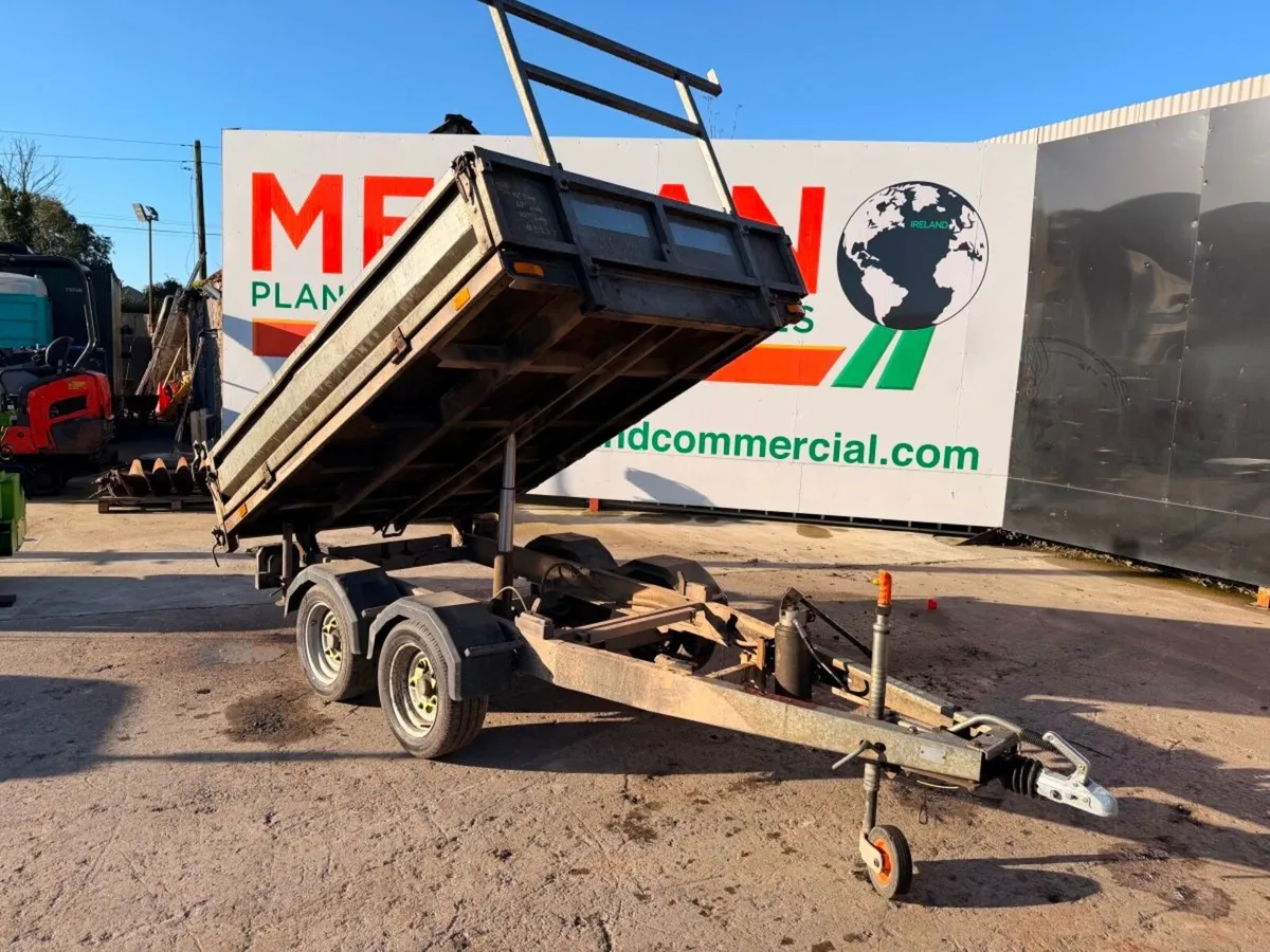 Indespension 8 x 5  twin axle hydraulic tipping tr - Image 1