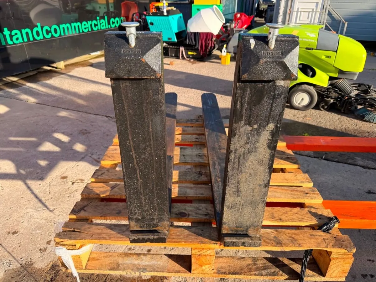 60" Heavy Duty Forklift Fork Extensions  5ft Long - Image 3