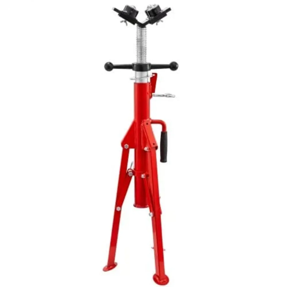 Pipe Stand with 4-Ball Transfer V-Head and Folding - Image 3