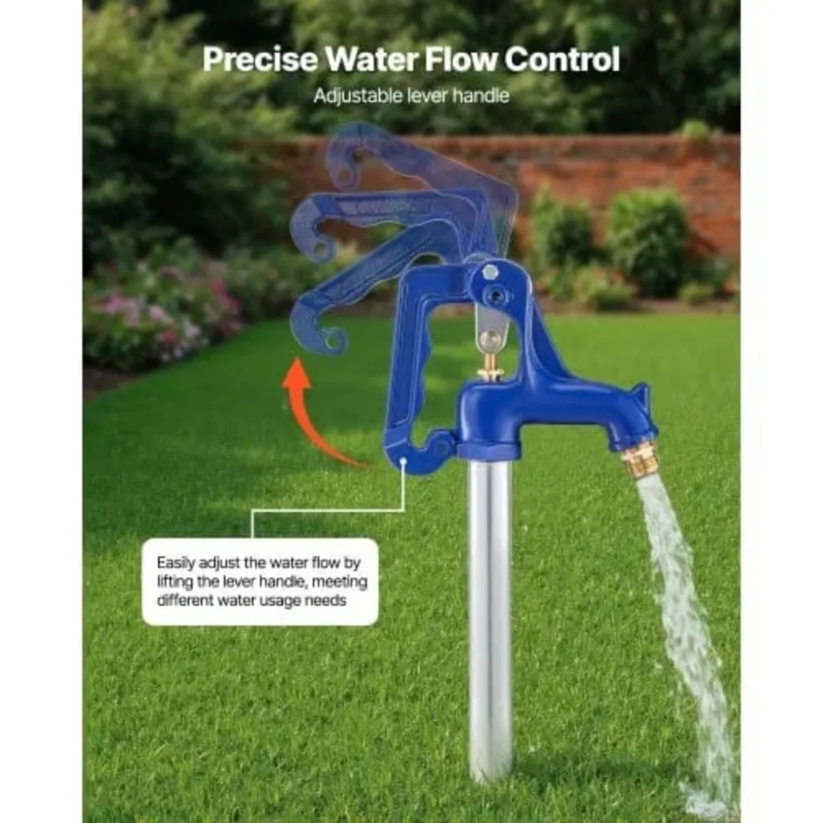 Frost Proof Yard Hydrant, 1280mm Freeze-Proof Outd - Image 2
