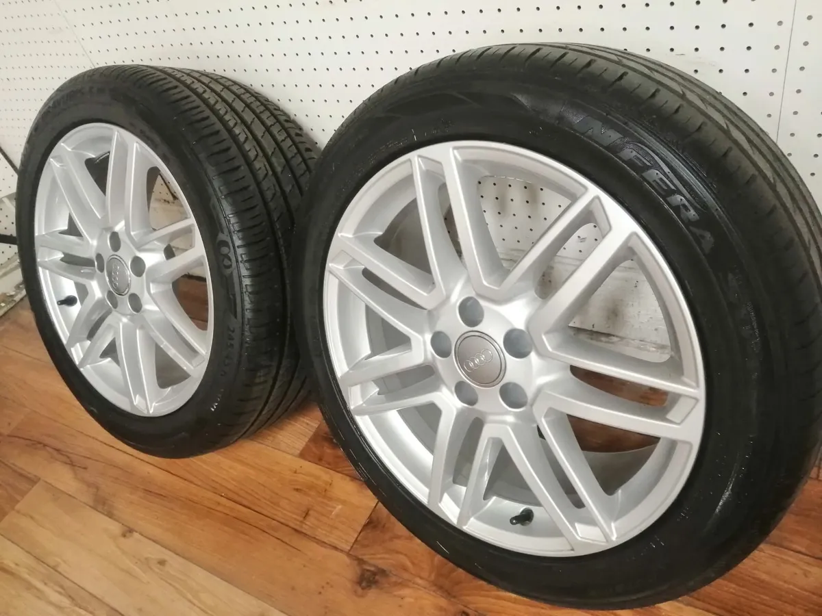 18" Genuine alloys Audi A6 S-Line ( Like New) - Image 4