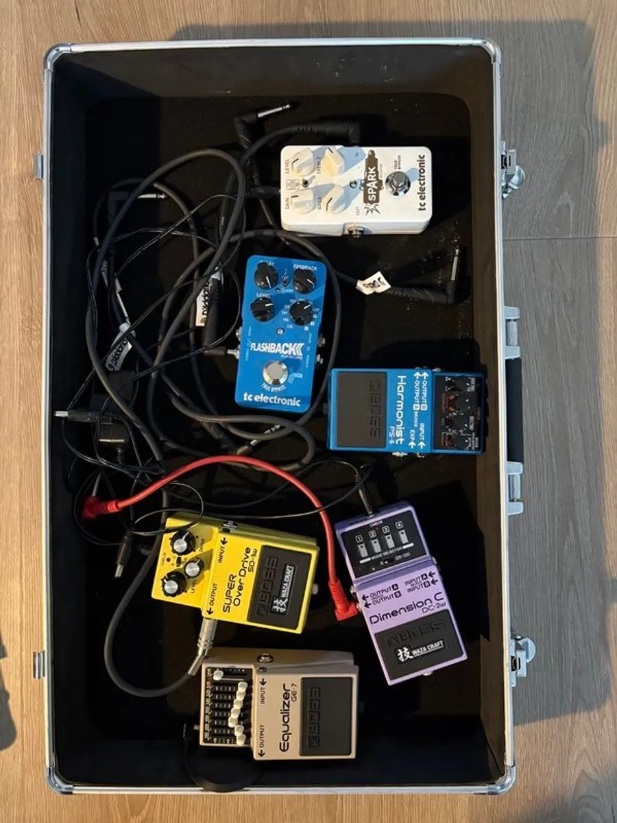 Six Guitar Effects Pedals for Sale Quality Collection