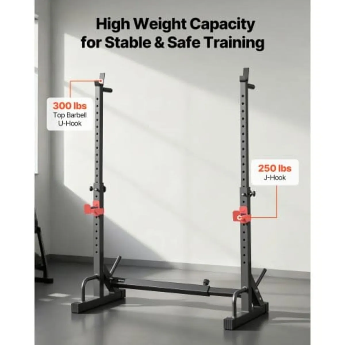 Power Cage Squat Rack, Home Gym Power Rack with Ad - Image 3