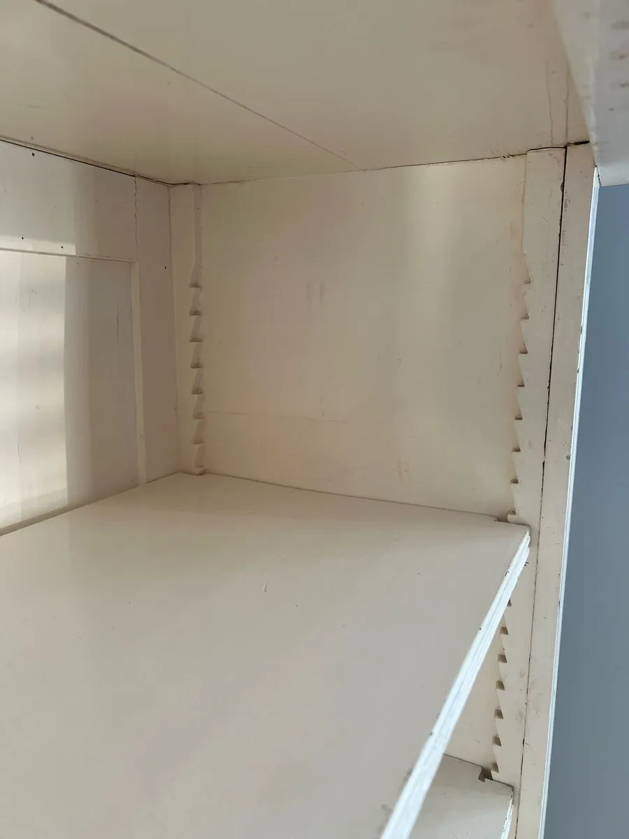 Large Solid Wood Vintage Style Bookcase - Image 3
