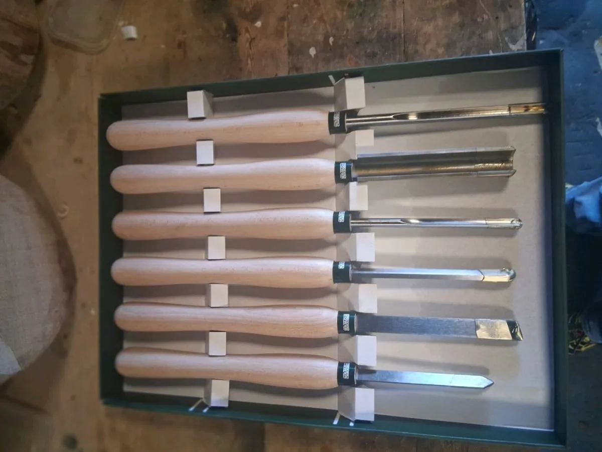 Wood turning chisels - Image 4