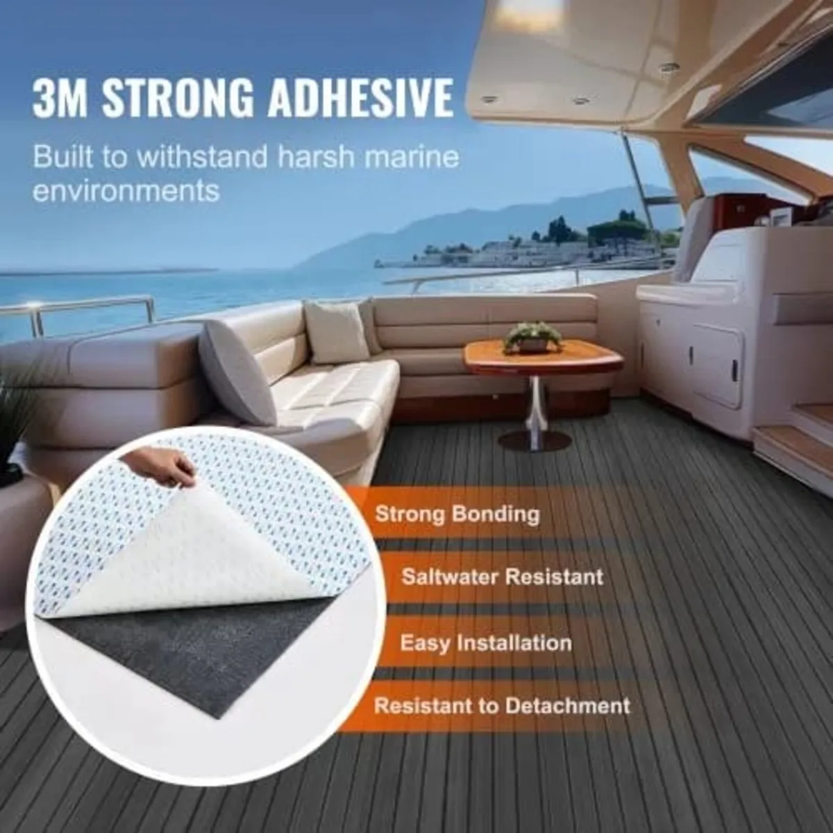 Boat Flooring, EVA Foam Boat Decking 94.5" x 23.6" - Image 4