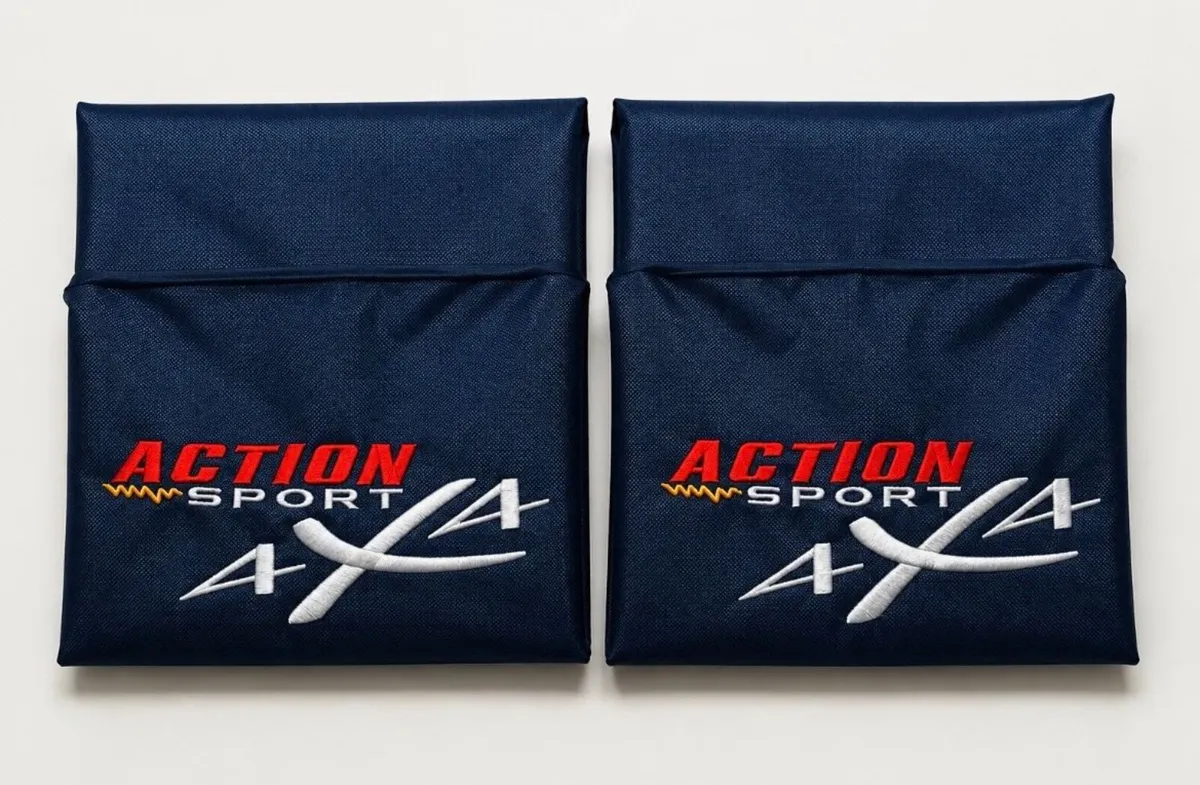 ACTION SPORT 4×4 HEAVY DUTY SEAT COVERS – BLUE - Image 1