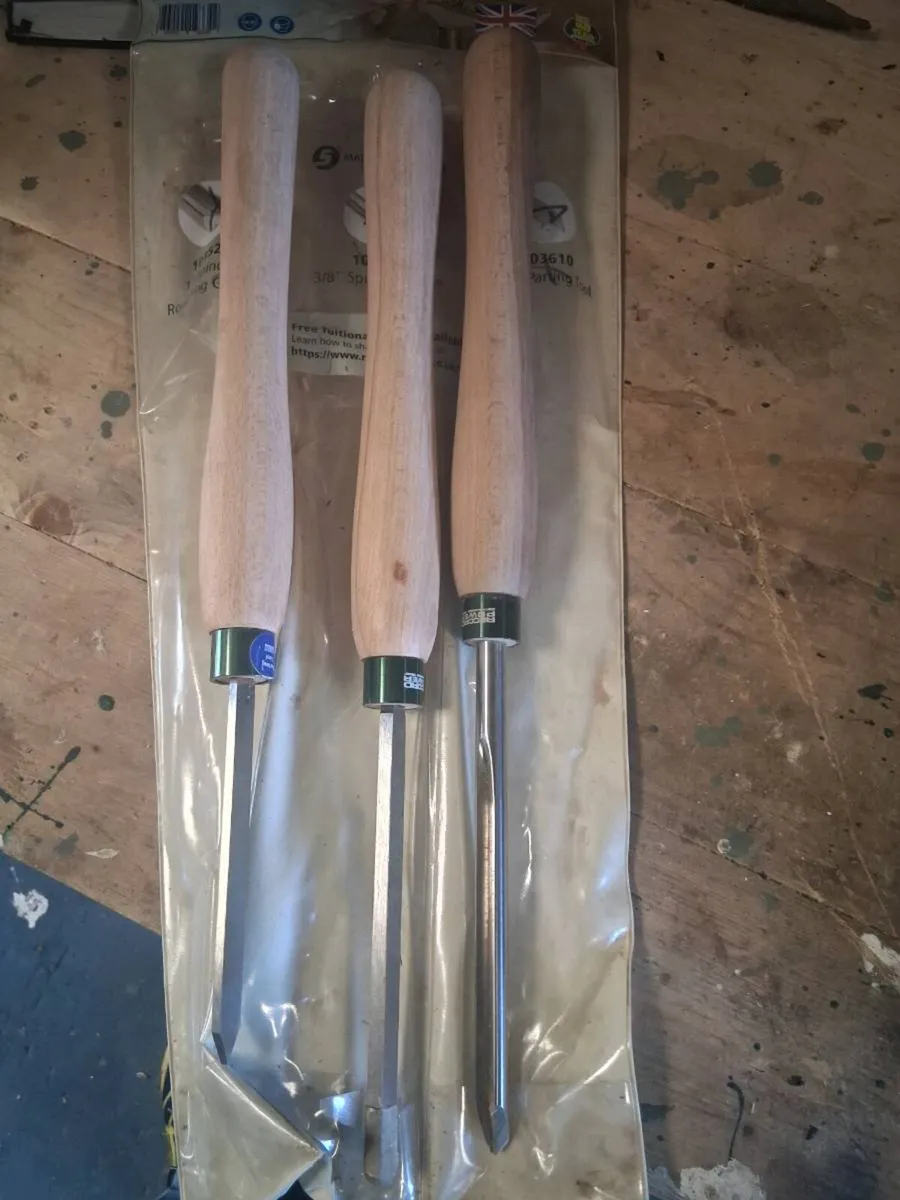 Wood turning chisels - Image 2