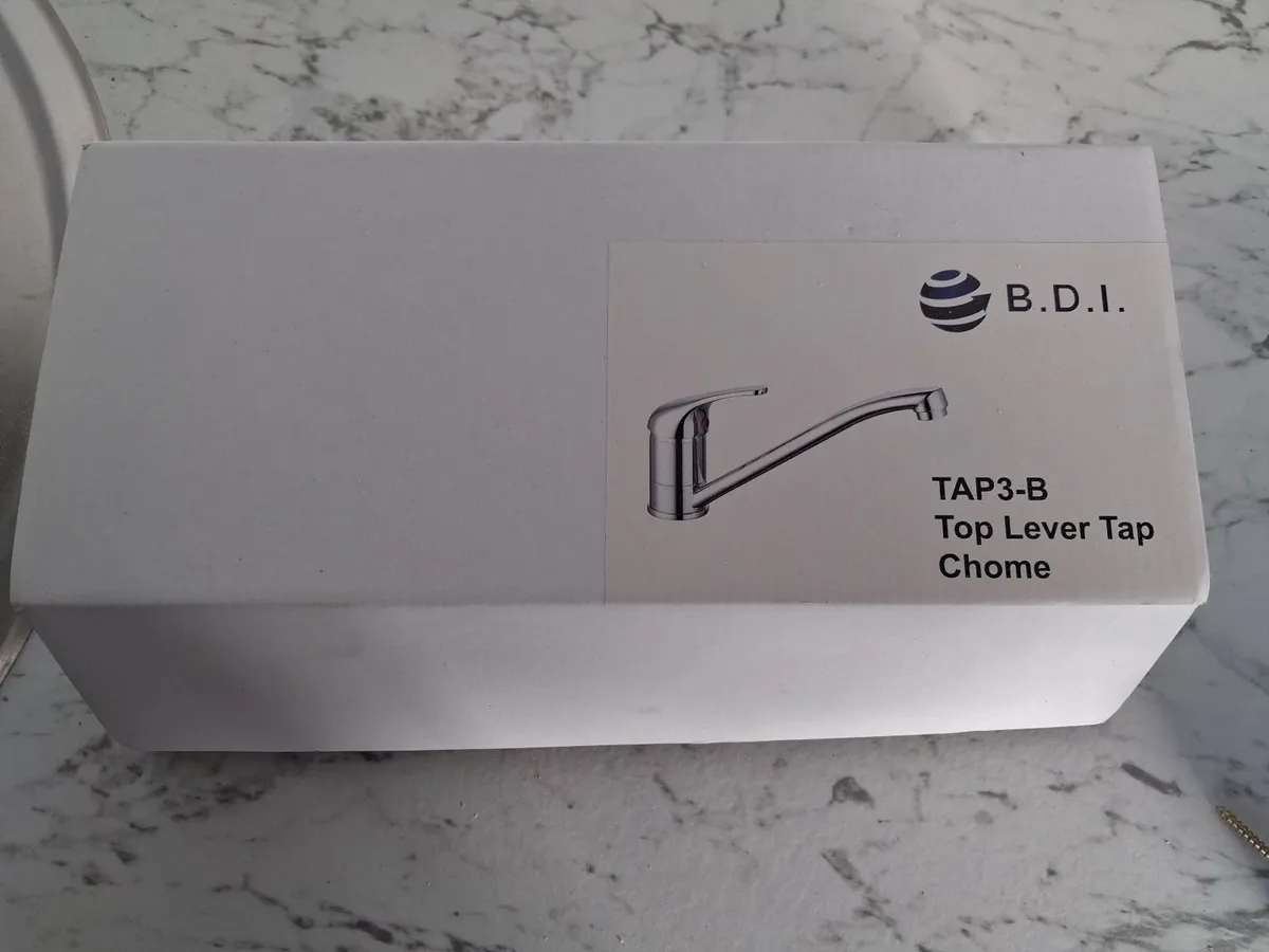 Chrome kitchen mixer tap - Image 2