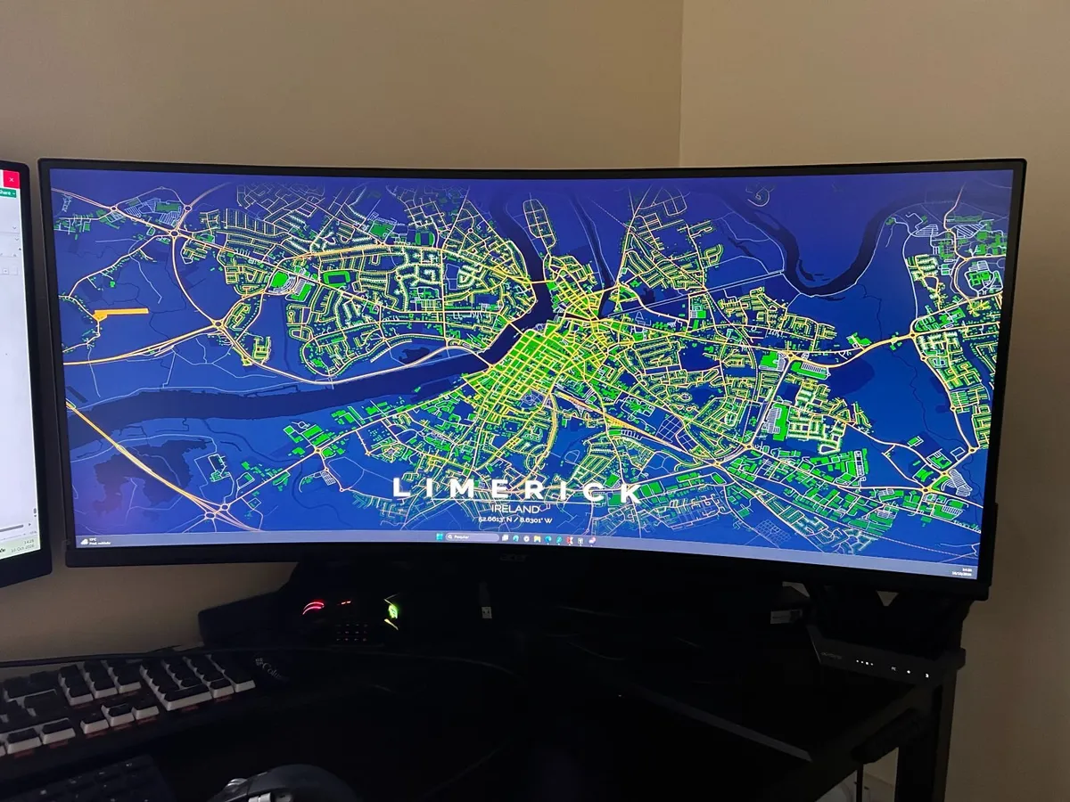 Gaming Monitor, 34 Inch (86.4 cm) Acer Nitro XZ342 - Image 1