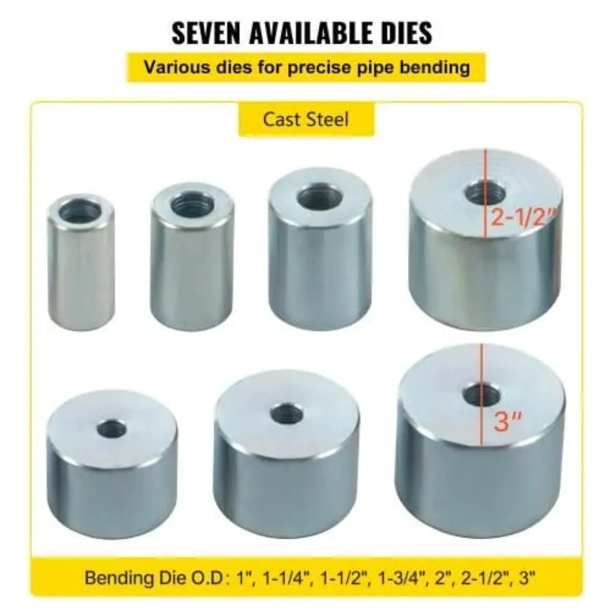 YP-9 Manual Bender, Soild Round Square Bar Metal B - Image 3