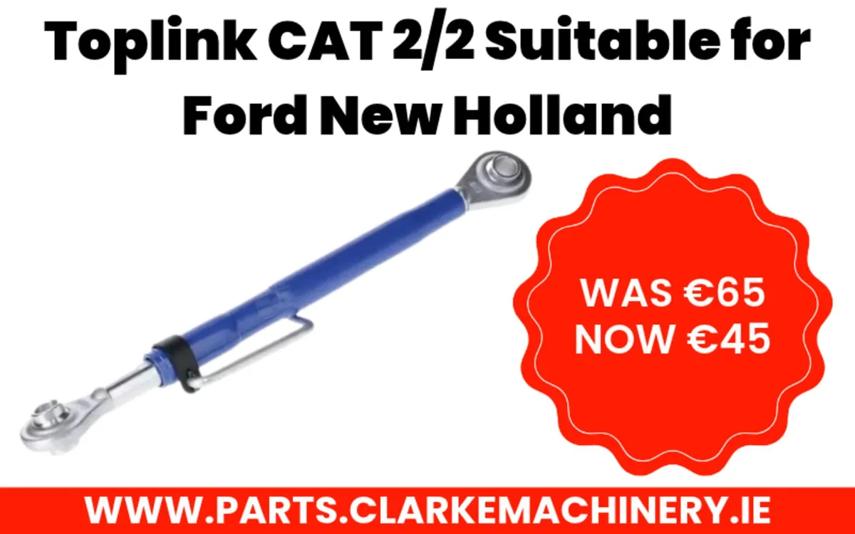 Toplink CAT 2/2 Suitable for Ford New Holland