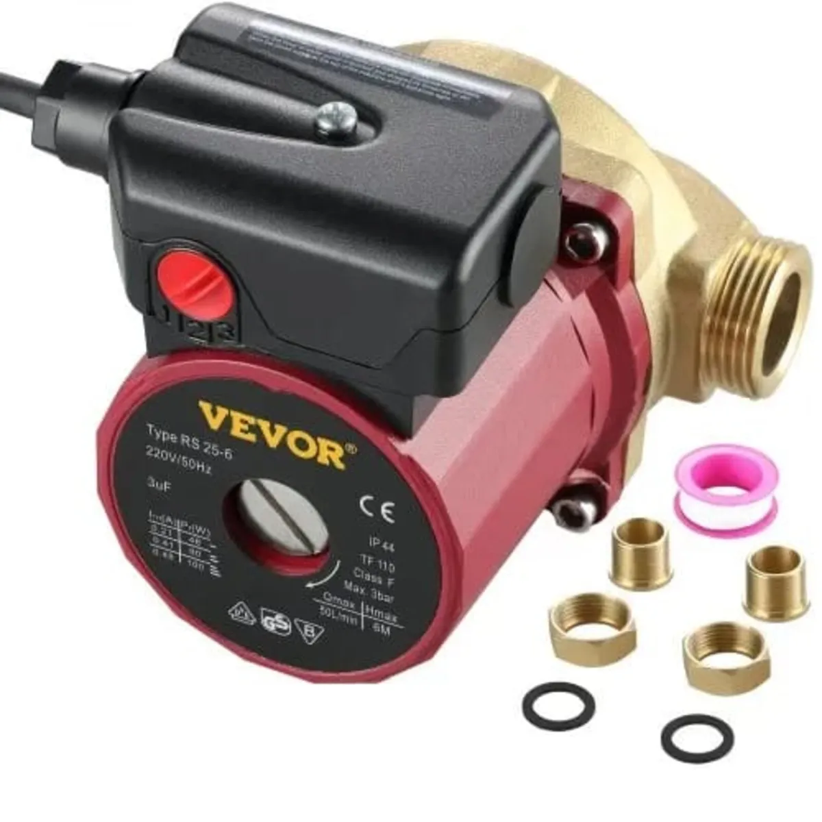 Hot Water Circulation Pump 0.6-Inch 220V 5.3 GPM 9 - Image 1