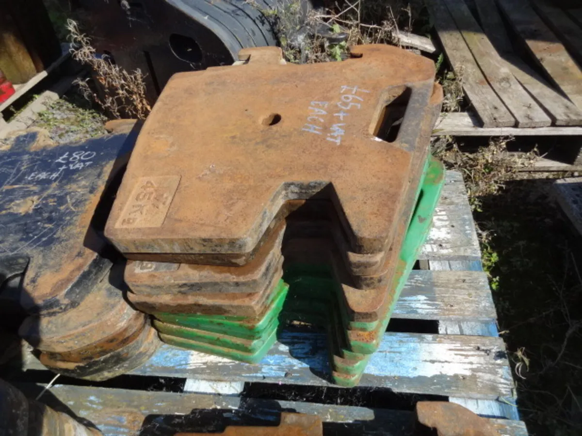 MF Massey Ferguson Agco 45KG and 55KG Weights - Image 4