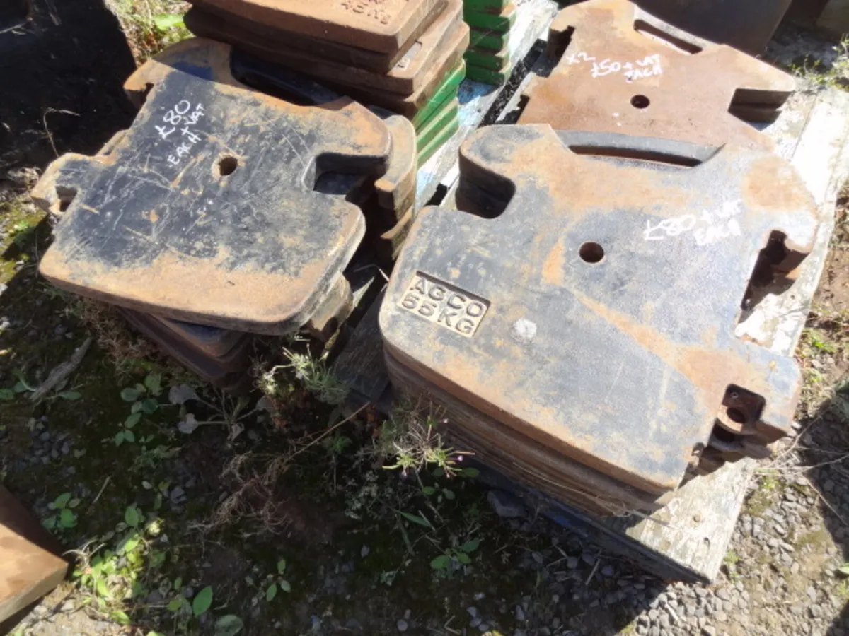 MF Massey Ferguson Agco 45KG and 55KG Weights - Image 3
