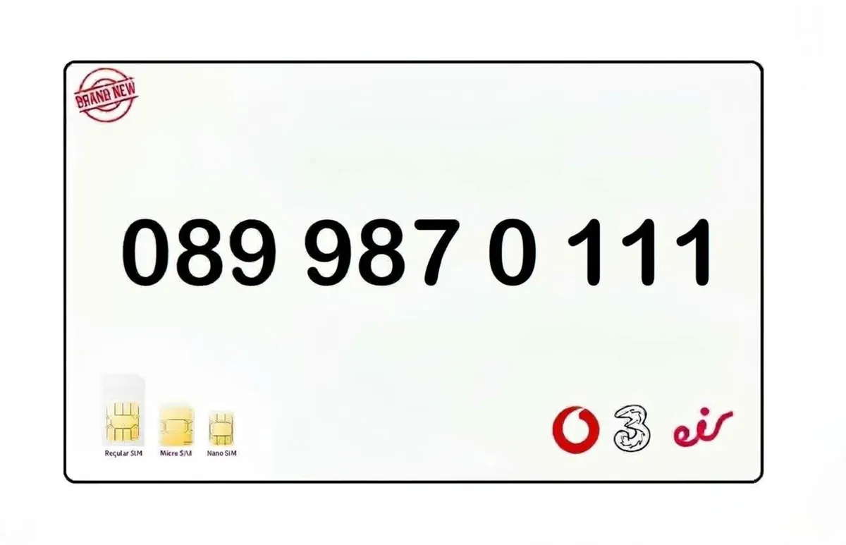 Vip, Gold sim Platinum, Easy Mobile Number 987 111