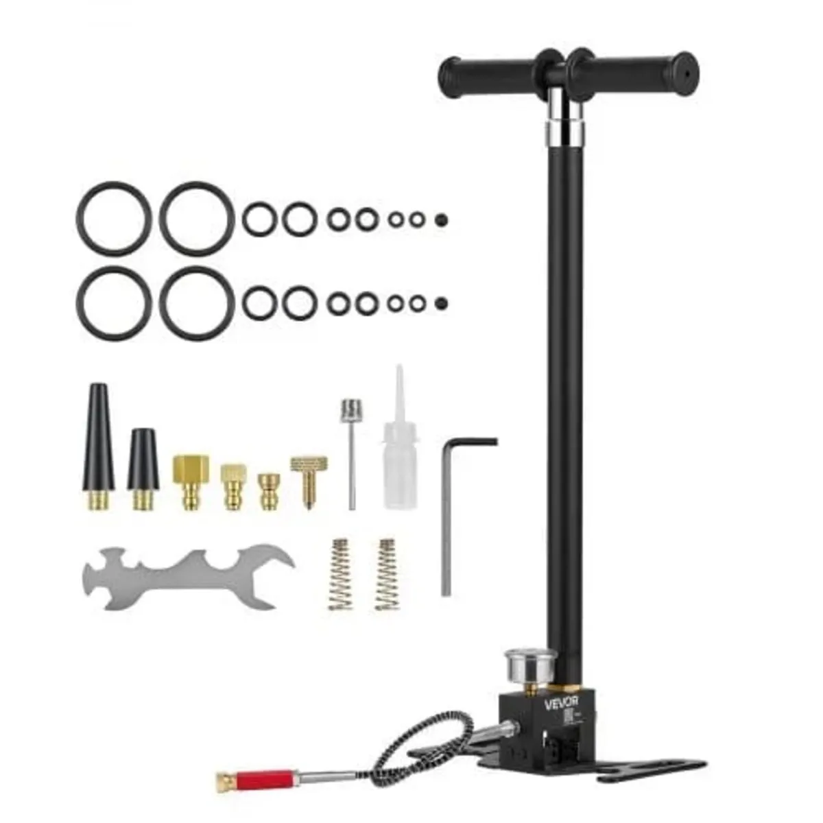 PCP Hand Pump, 4 Stage, High Pressure Air Rifle Fi - Image 1