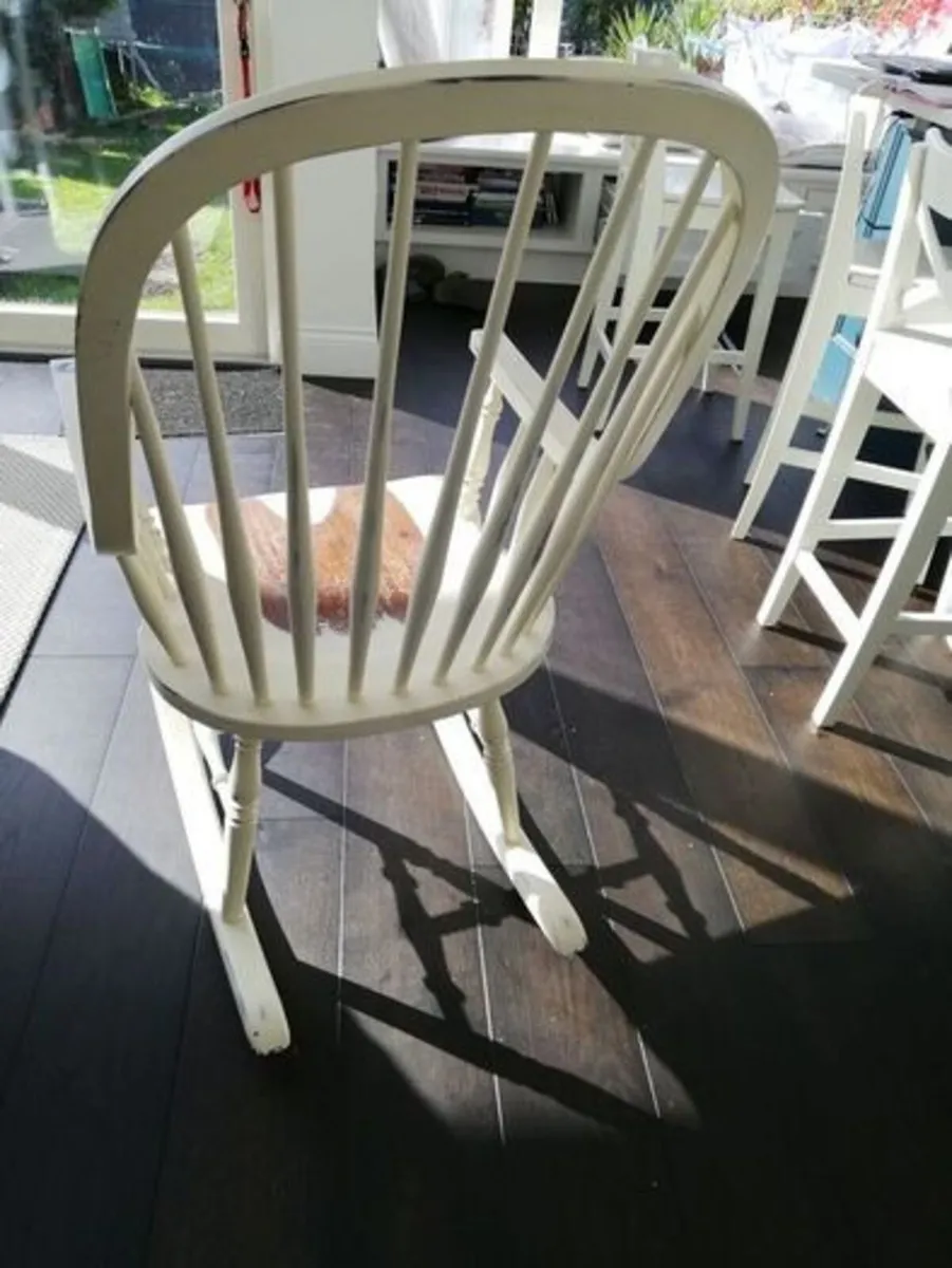 Laura Ashley Bramley Cream Rocking Chair - Image 2