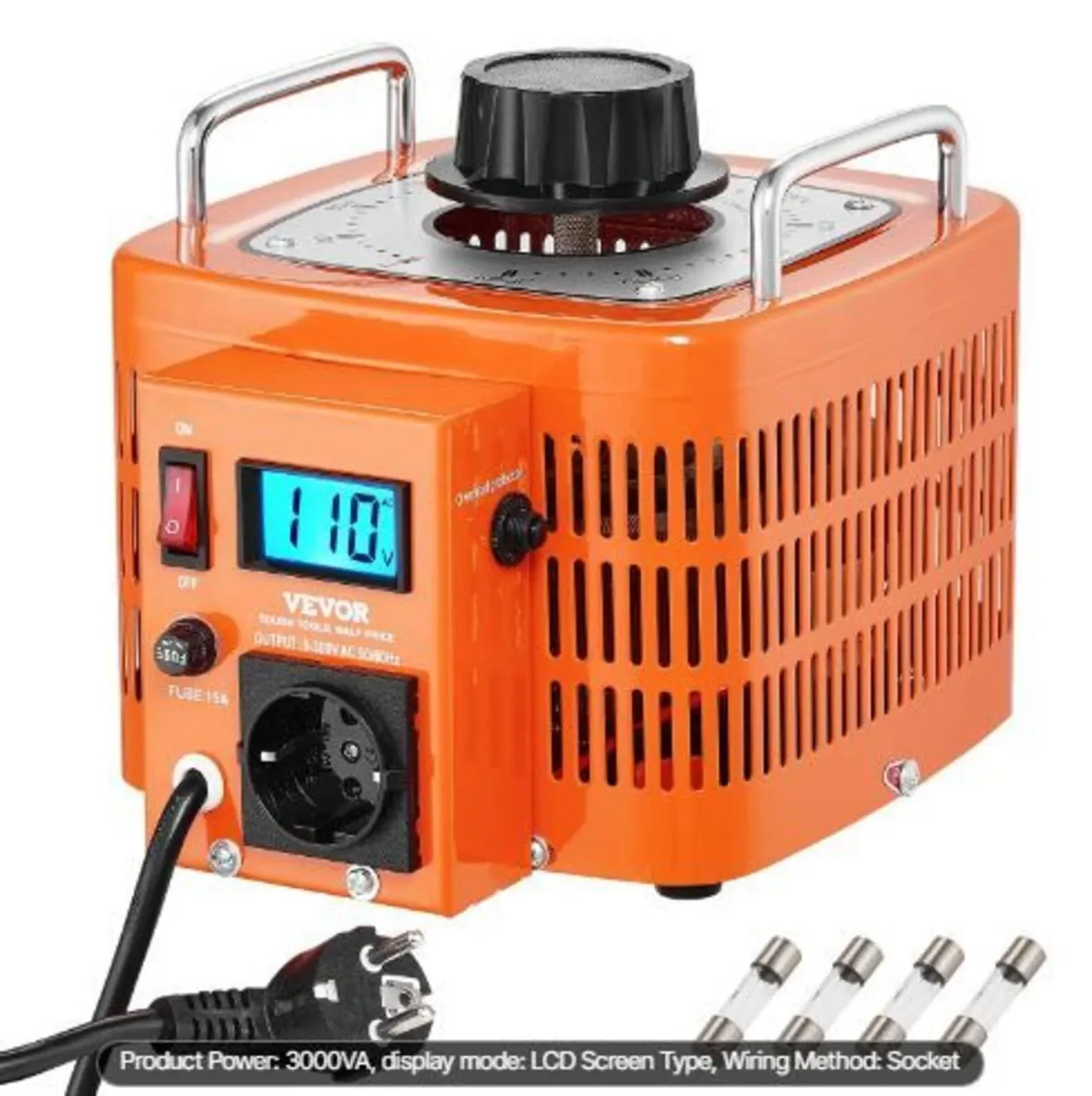 3000VA Auto Variable Voltage Transformer, - Image 1