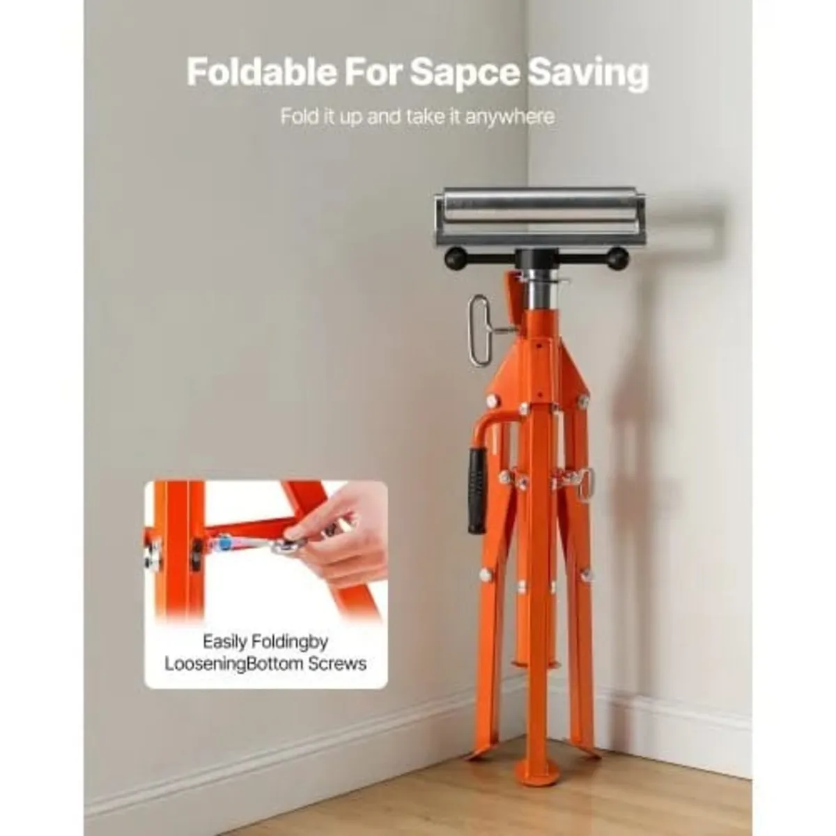 Roller Stand, Heavy Duty 1134 kg Load Capacity, 70 - Image 4