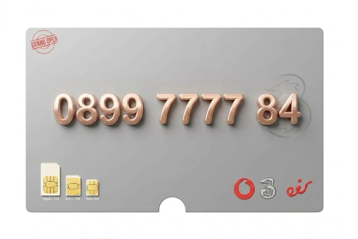Vip, Gold sim Platinum, Easy Mobile Number 7777