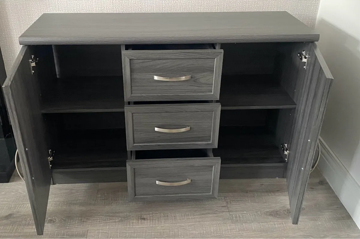 Side board cabinet & matching TV unit - Image 3