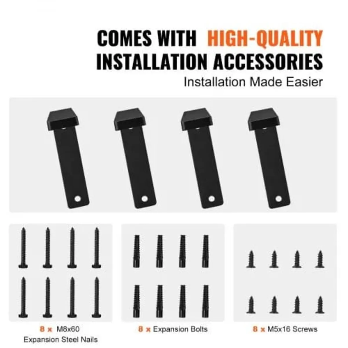 Shelf Bracket, 16 x 6 in 4 Pcs, Heavy Duty Floatin - Image 4