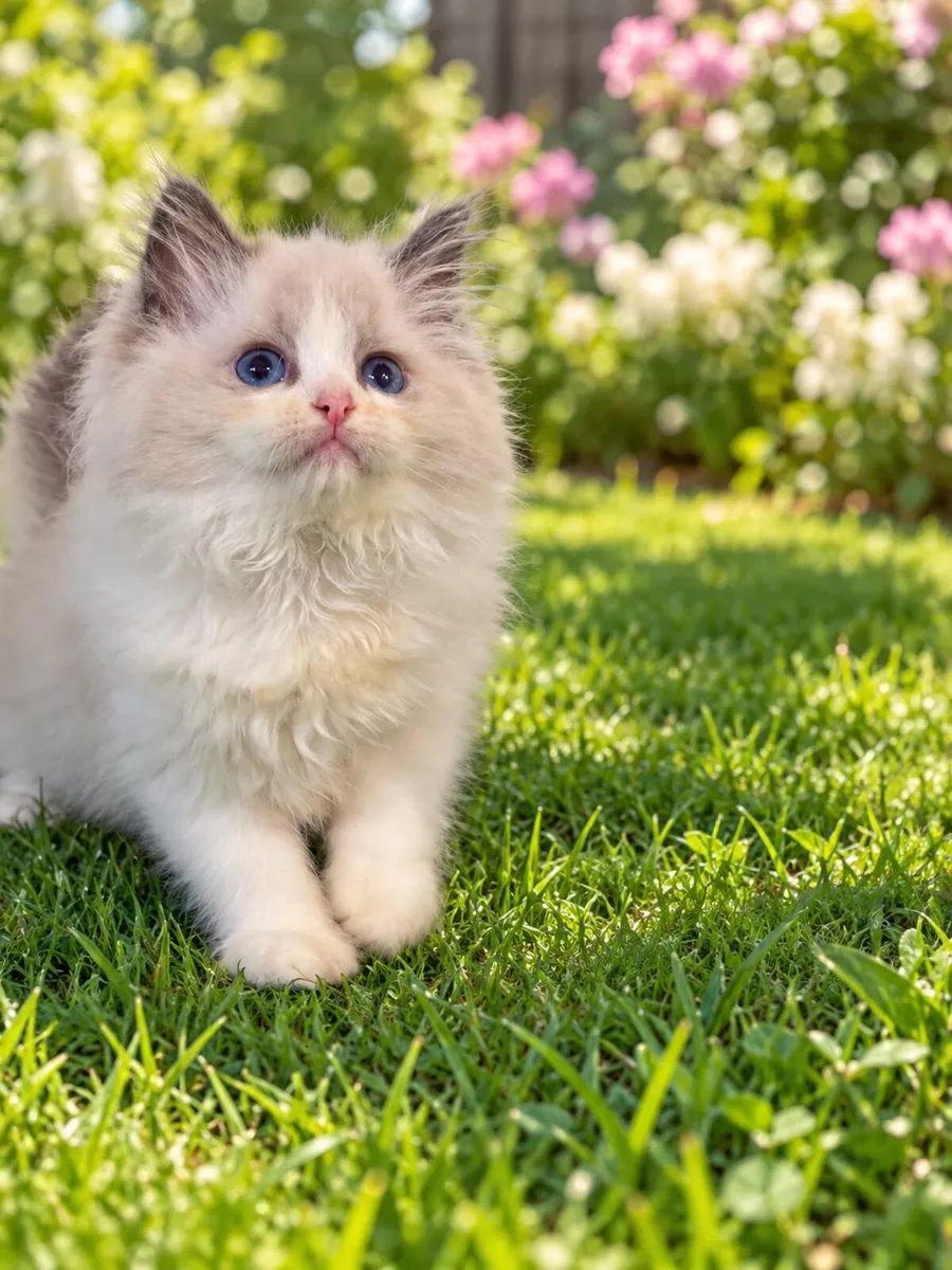 Beautiful purebreed Ragdoll female kitten - Image 3