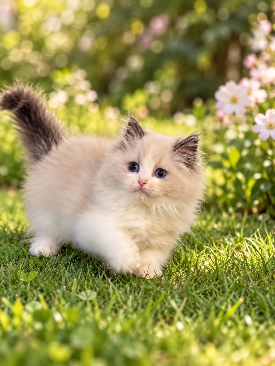 Beautiful purebreed Ragdoll female kitten - Image 1