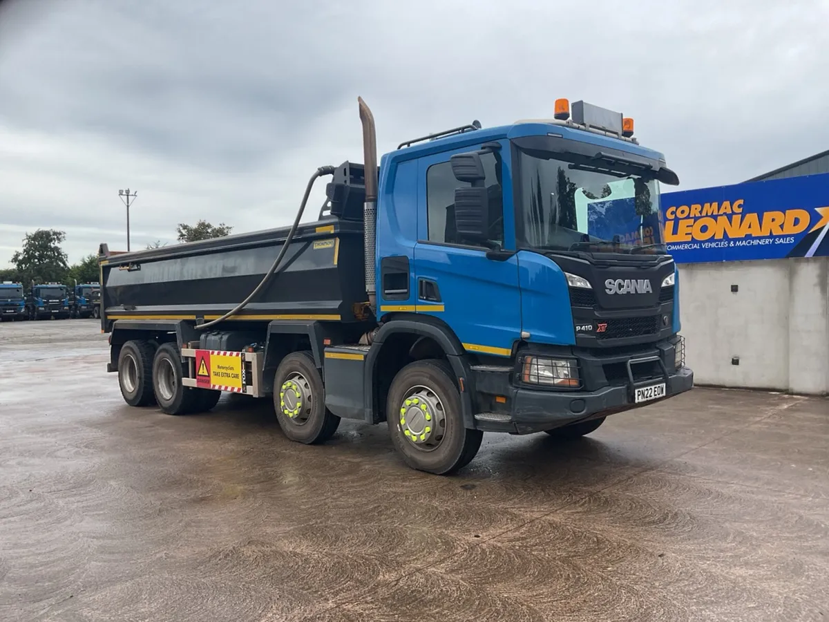 2022 Scania P410 8x4 Tipper - Image 4