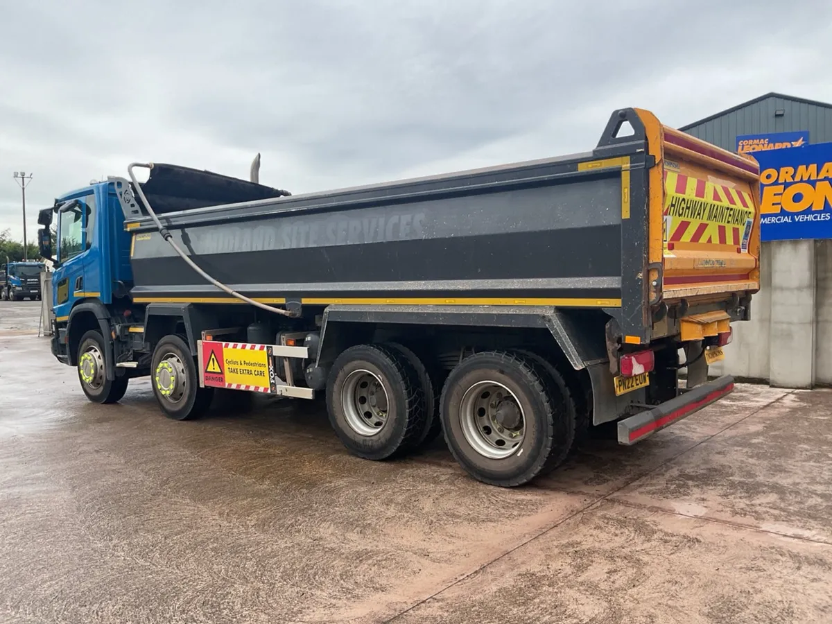 2022 Scania P410 8x4 Tipper - Image 3