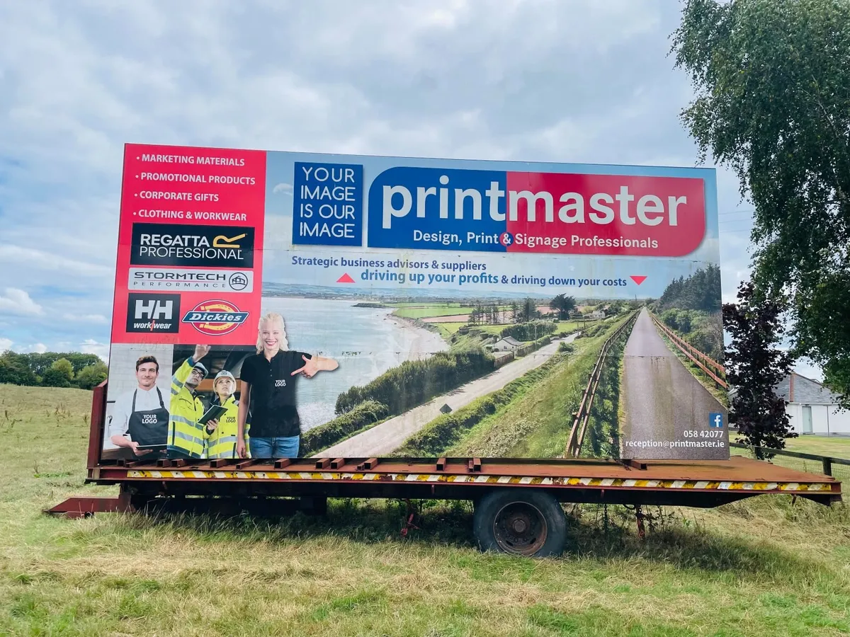 24ft Advertising Trailer | 12ft High Billboard - Image 2
