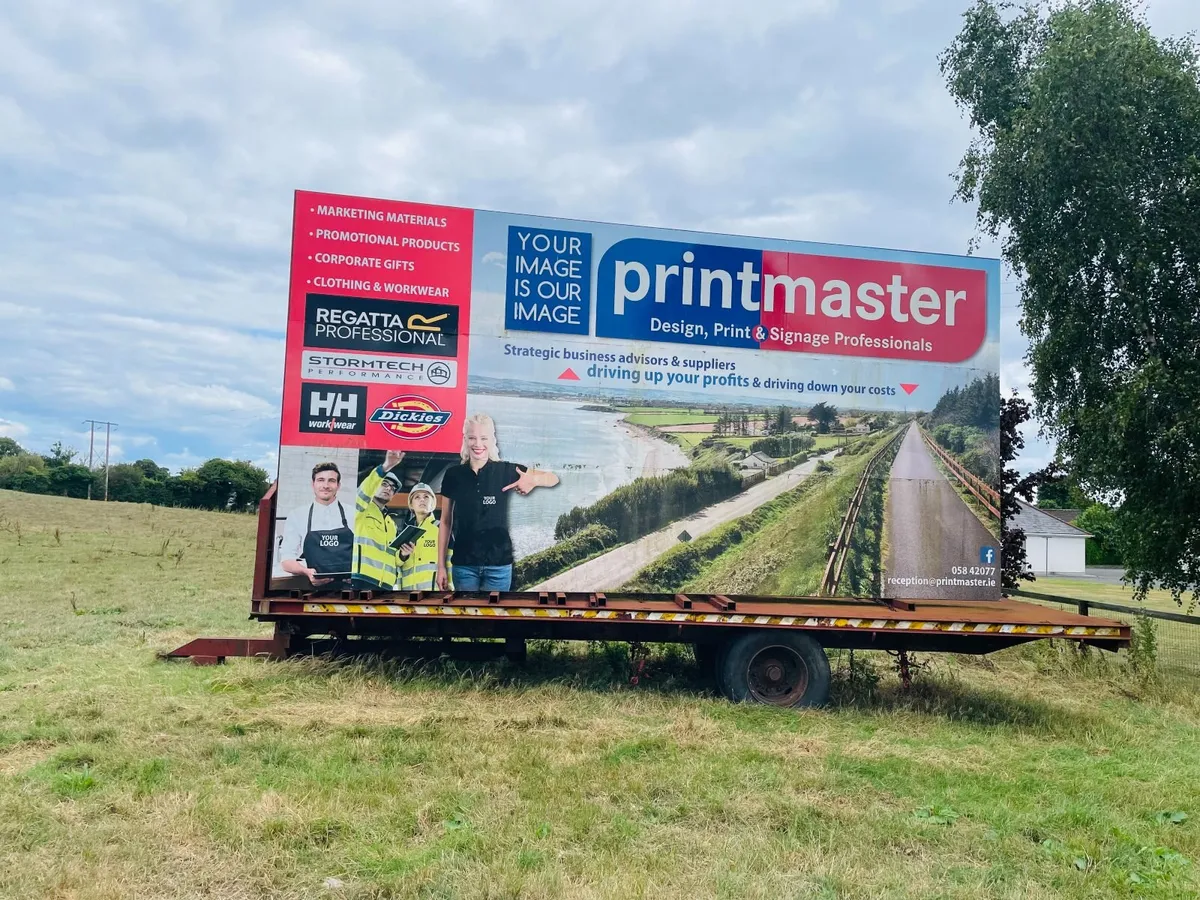 24ft Advertising Trailer | 12ft High Billboard - Image 3