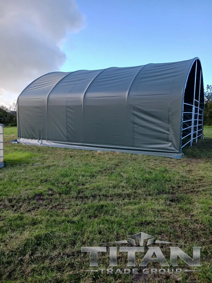 Livestock Animal Shelter 8x8m 900gsm Pvc Cover - Image 4