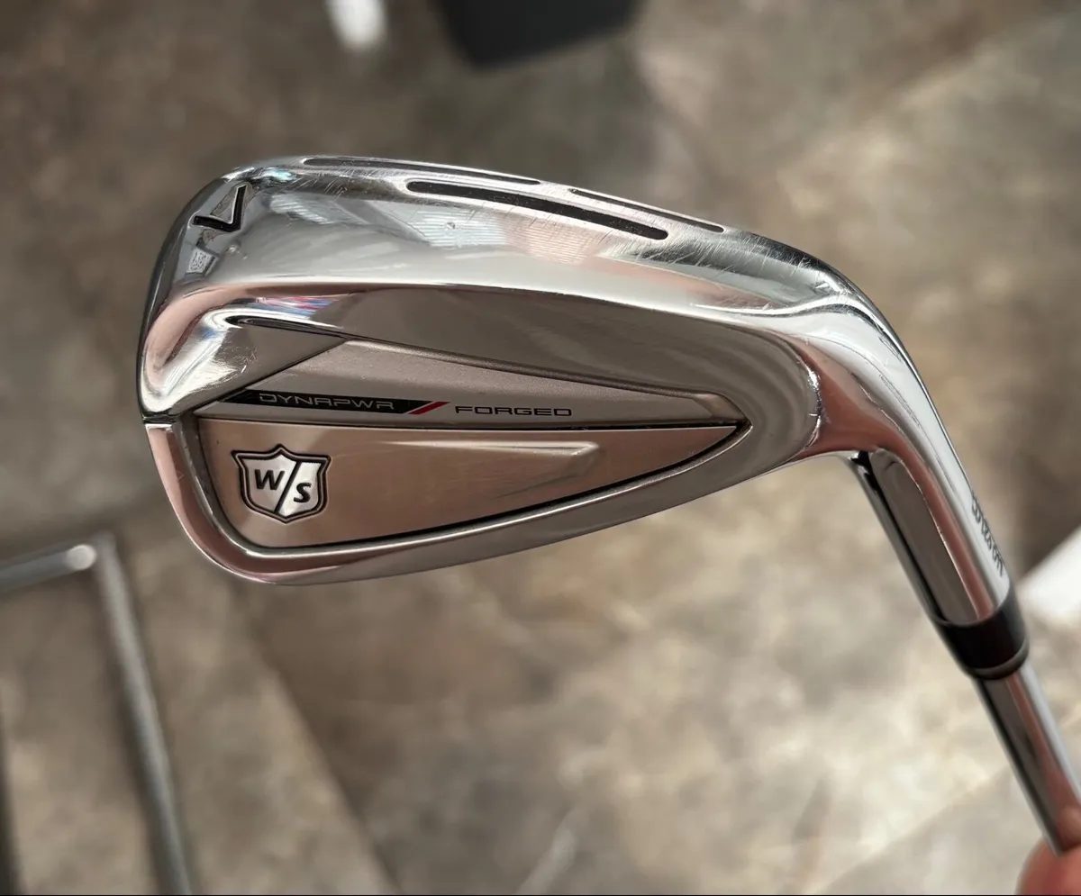 Wilson forged gents irons, right hand - Image 2