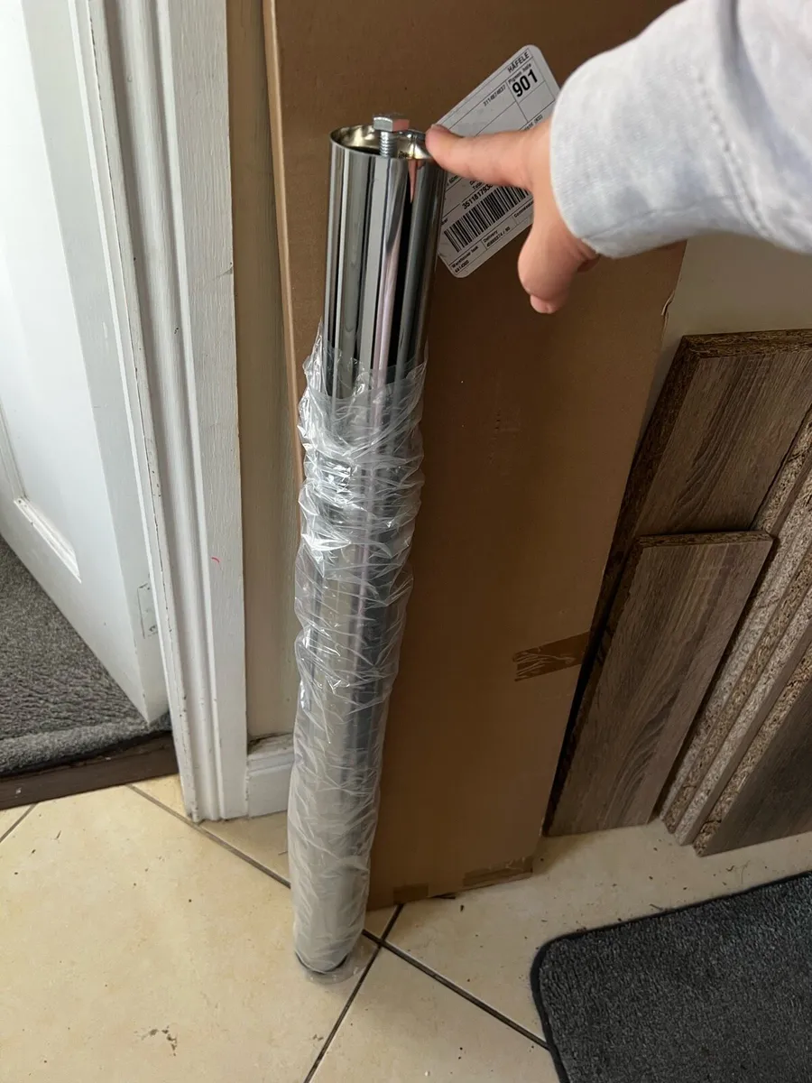 Brand New Chrome Table Legs – Set of 4 - Image 3