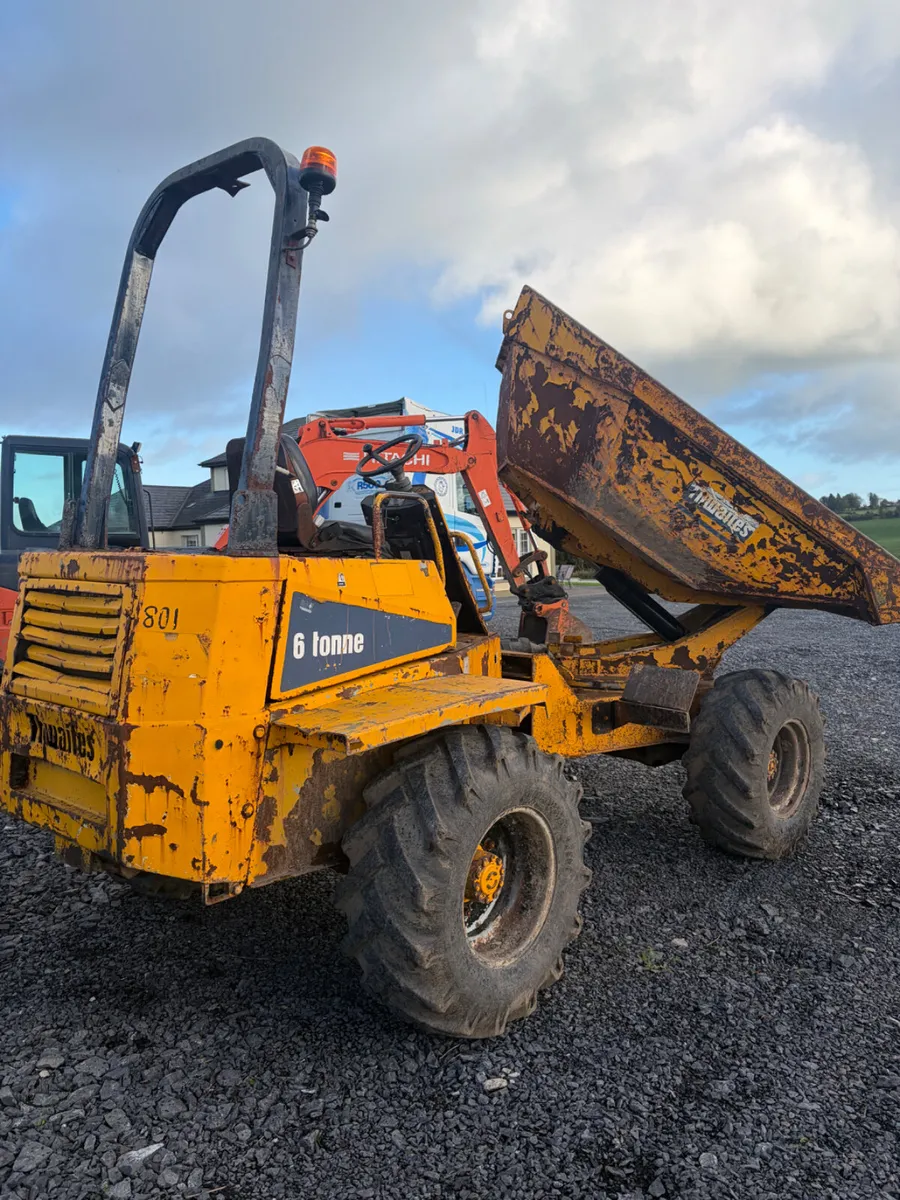 Thwaites 6t swivel dumper for sale - Image 2