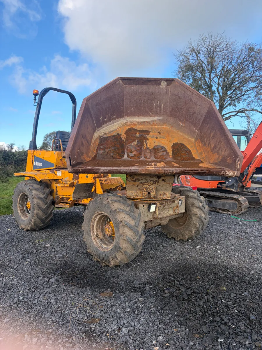 Thwaites 6t swivel dumper for sale - Image 1