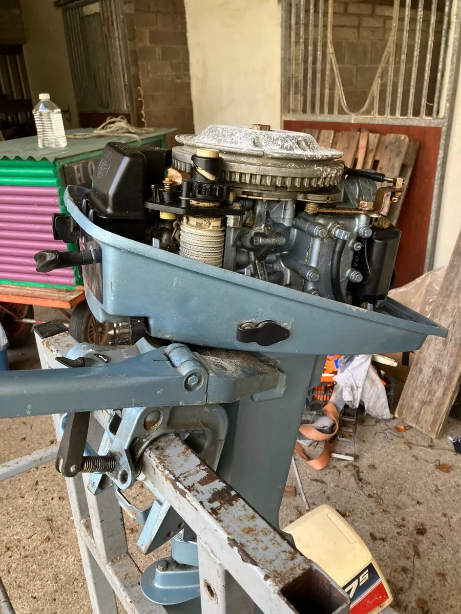 EVINRUDE 7.5 HP OUTBOARD LONG SHAFT - Image 4