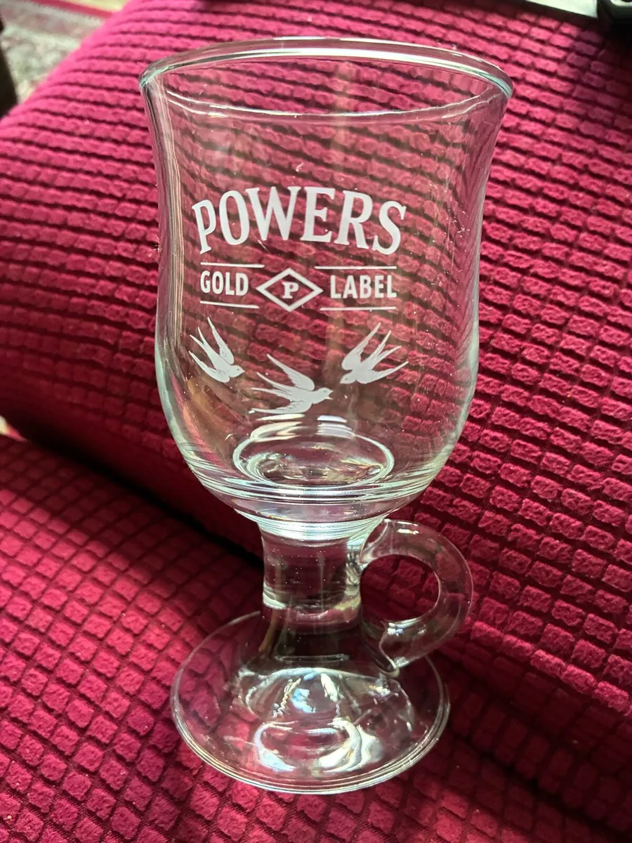 Powers Gold Label Irish Coffee/ Hot Whiskey Glass - Image 1