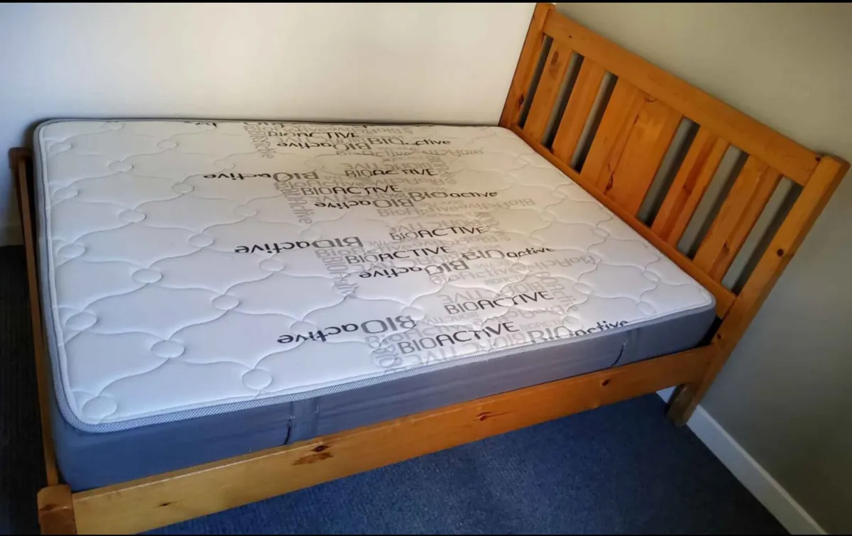 Lovely Very Sturdy 4Ft 6” Double Bed - Deliver - Image 2